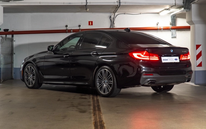 BMW Seria 5 cena 169000 przebieg: 78600, rok produkcji 2017 z Narol małe 46